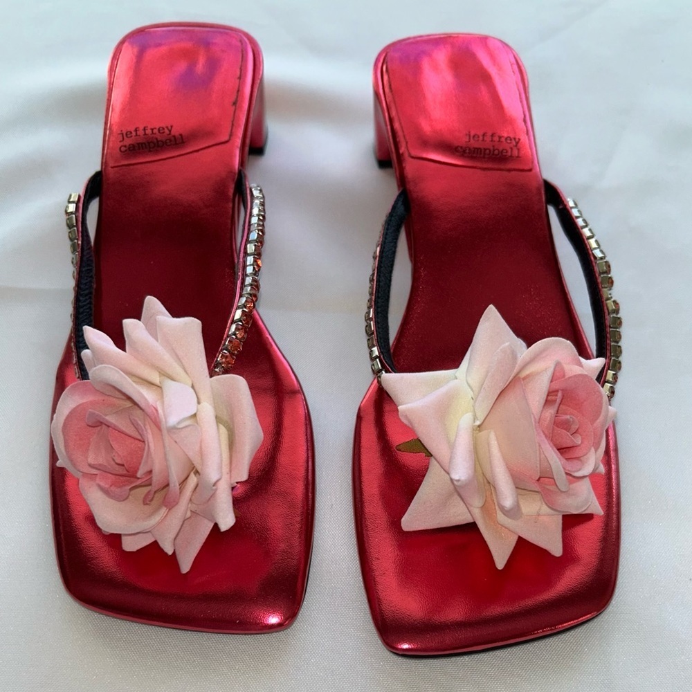 NWOB Jeffrey Campbell Primrose Heels - Picture 4 of 6
